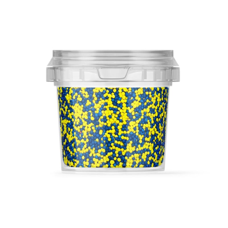 סוכריות מזרה כחול צהוב 100 גרם