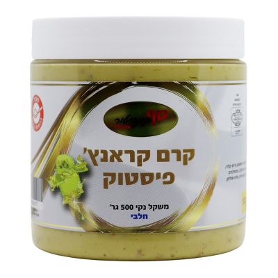 קרם קראנץ פיסטוק 500 גרם חלבי